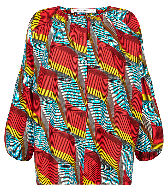 Blouse with Buttons