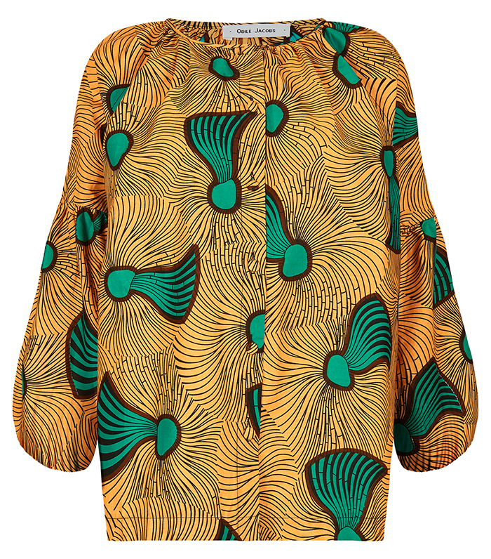 Blouse with Buttons