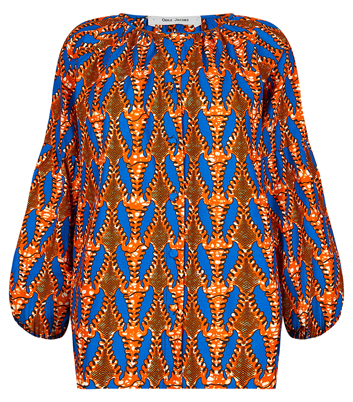 Blouse with Buttons