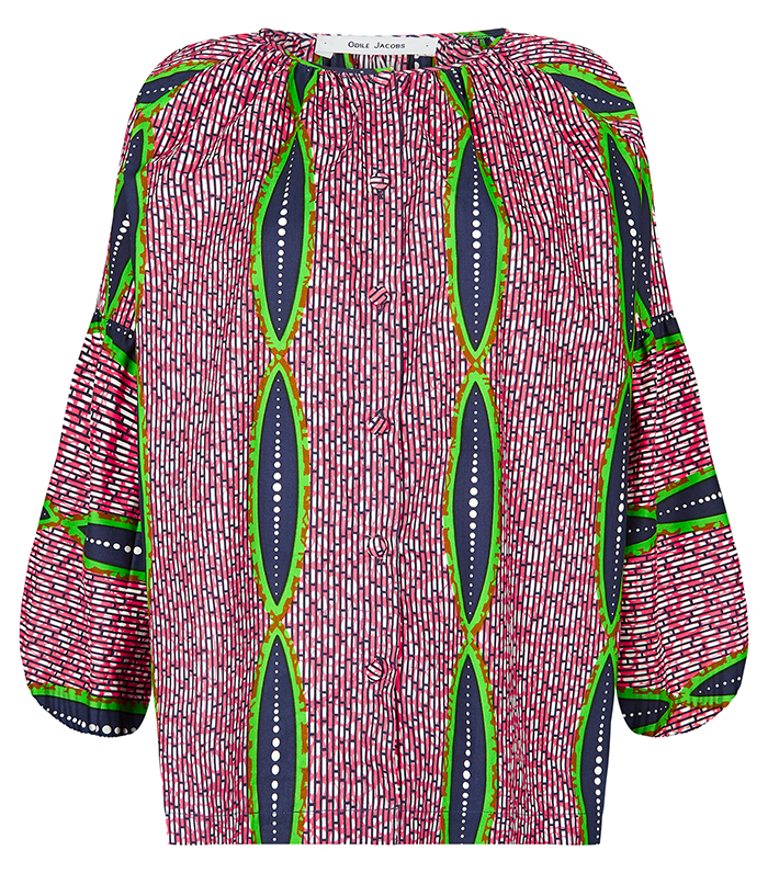 Blouse with Buttons