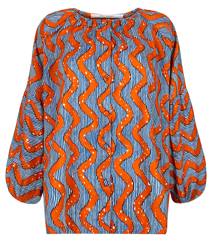 Blouse with Buttons