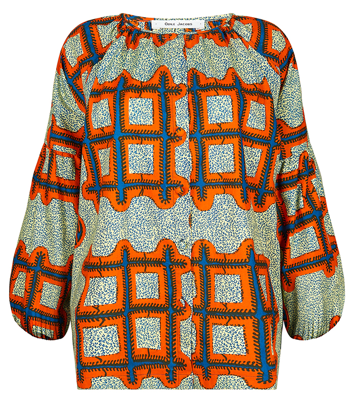 Blouse with Buttons