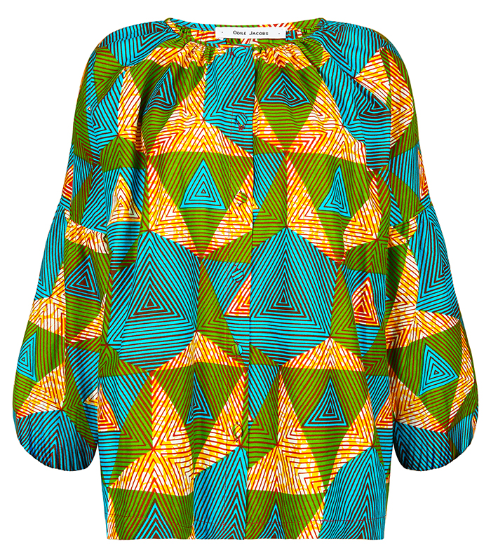 Blouse with Buttons