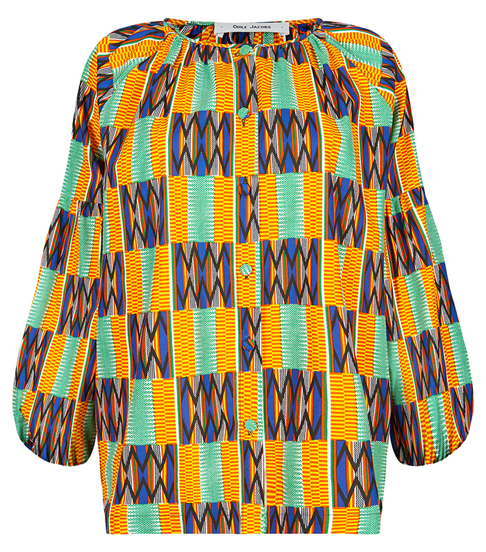 Blouse with Buttons
