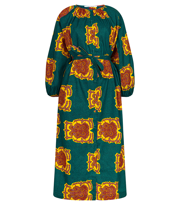 Dress with buttons (long)