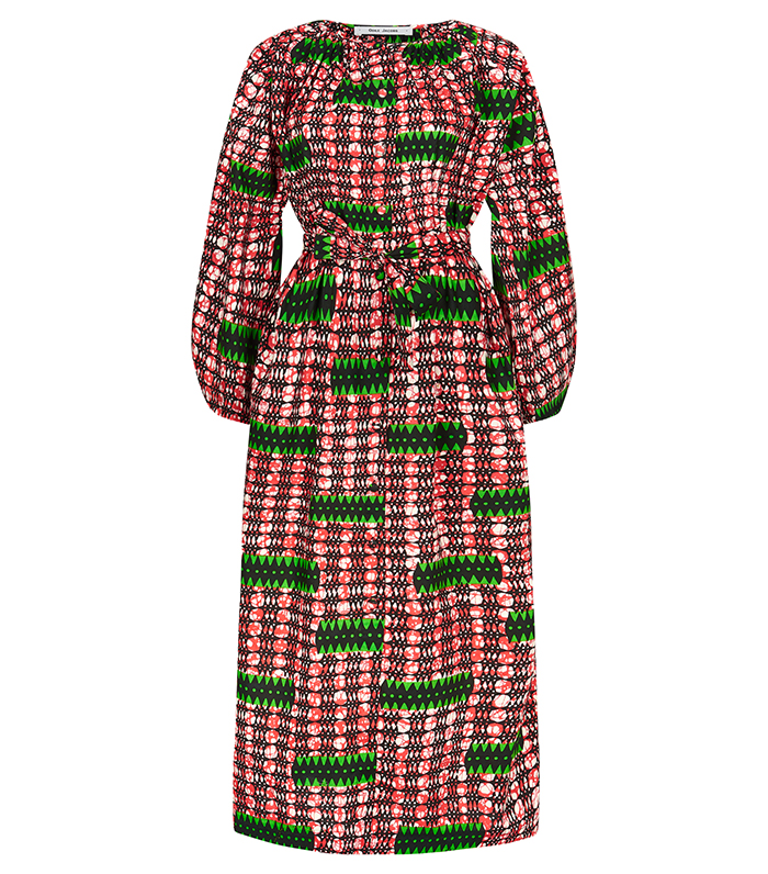 Dress with buttons (long)