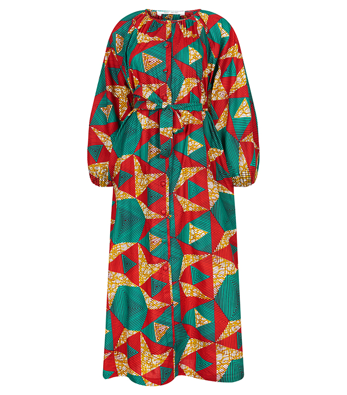 Dress with buttons (long)