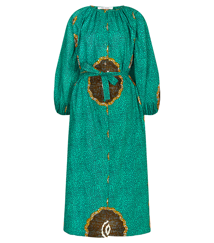 Dress with buttons (long)