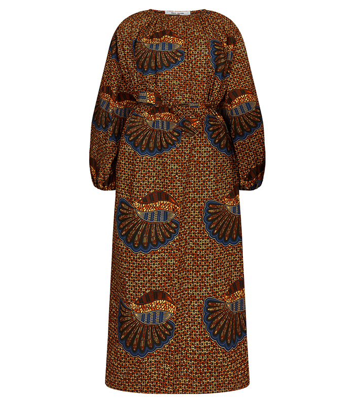 Dress with buttons (long)