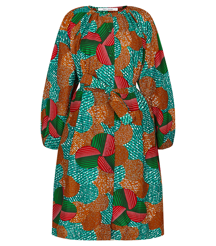 Dress with buttons (short)