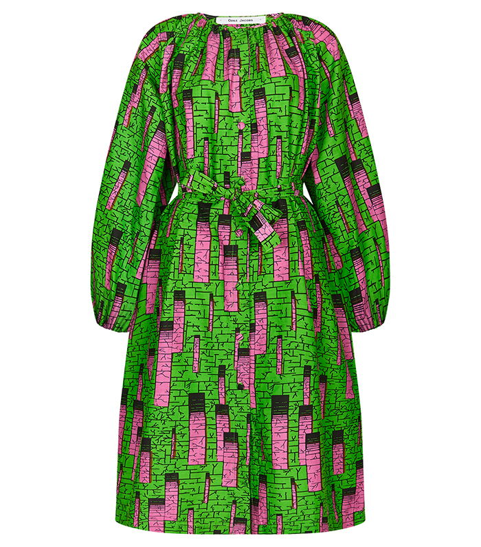Dress with buttons (short)