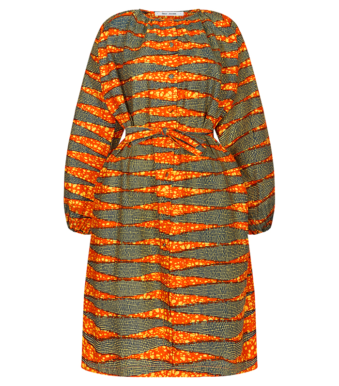 Dress with buttons (short)