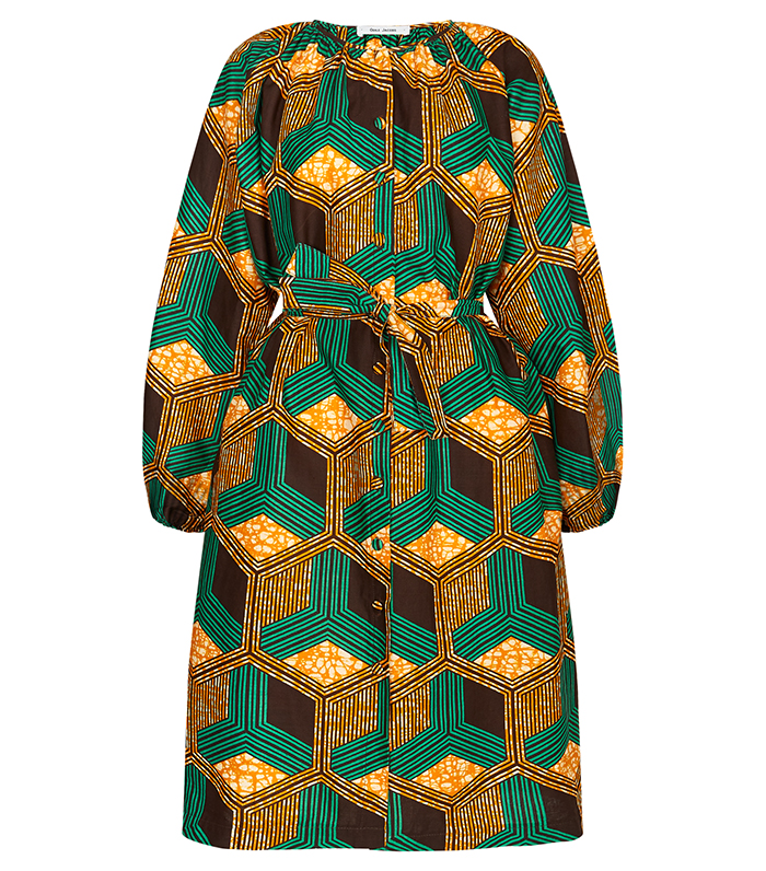 Dress with buttons (short)