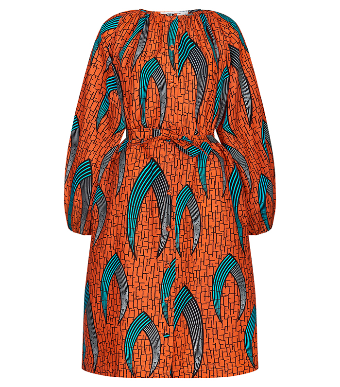Dress with buttons (short)