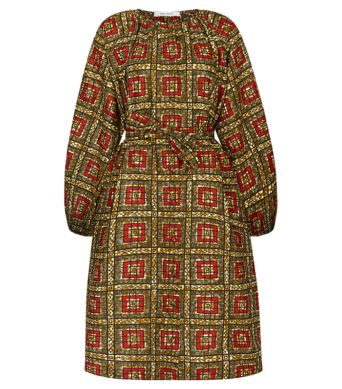 Dress with buttons (short)