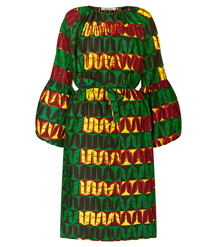 Dress with buttons (short)