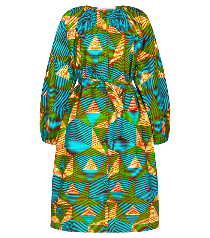 Dress with buttons (short)