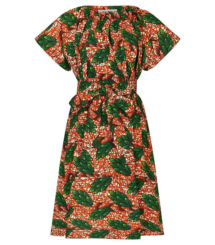 Neck Tie DRESS w short Sleeves (short)