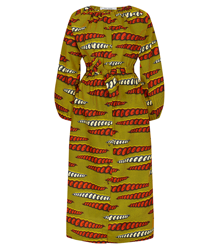 Dress with buttons (long)