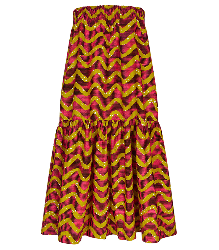 Strapless dress