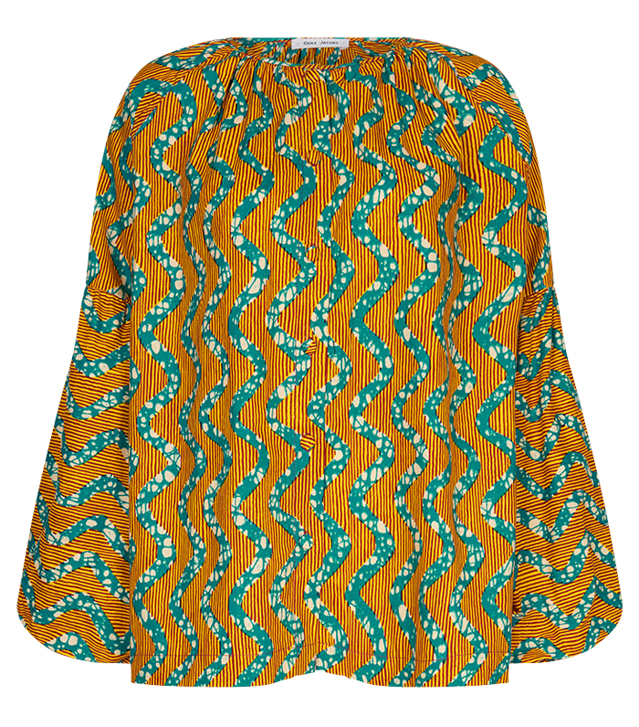 Blouse with Buttons