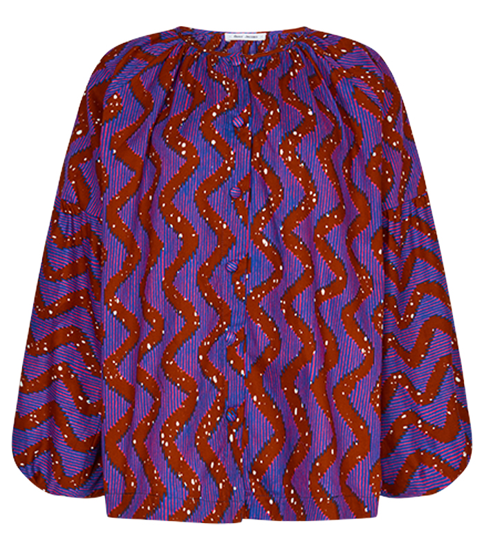 Blouse with Buttons