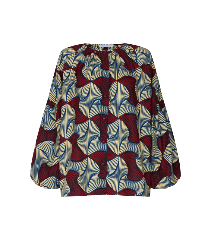 Blouse with Buttons