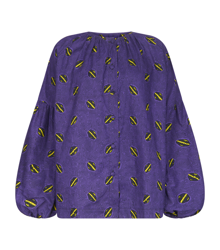 Blouse with Buttons