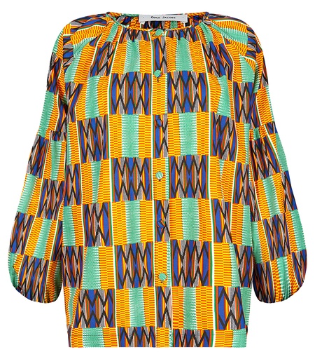 [S200F074C01] Blouse with Buttons