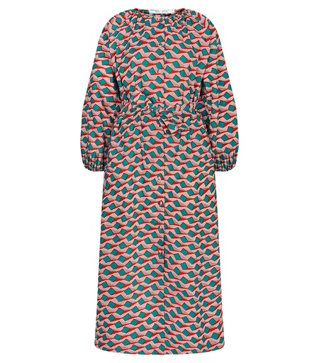 [S110F110C01] Dress with buttons (long)