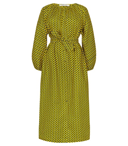 [S110F115C06] Dress with buttons (long)