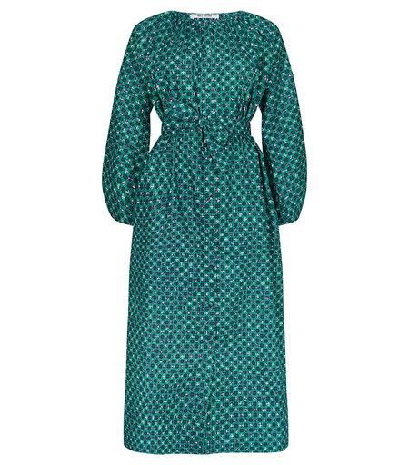 [S110F121C01] Dress with buttons (long)