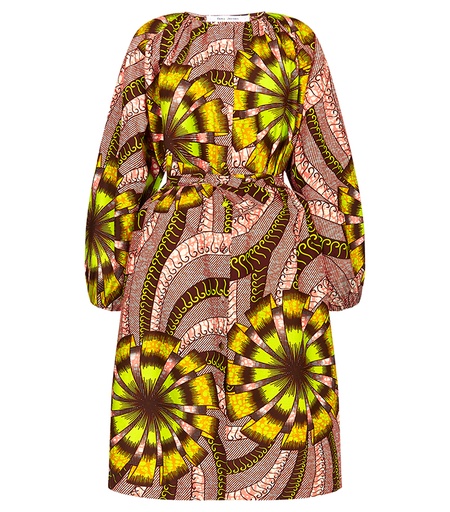 [S111F119C01] Dress with buttons (short)