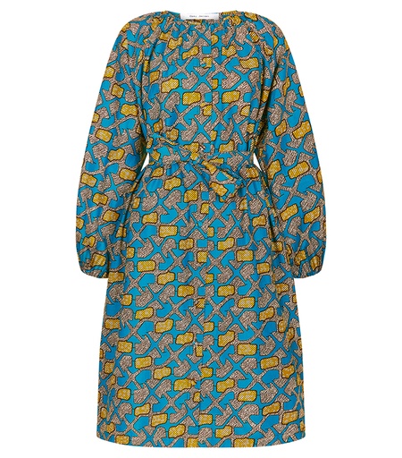 [S111F001C01] Dress with buttons (short)