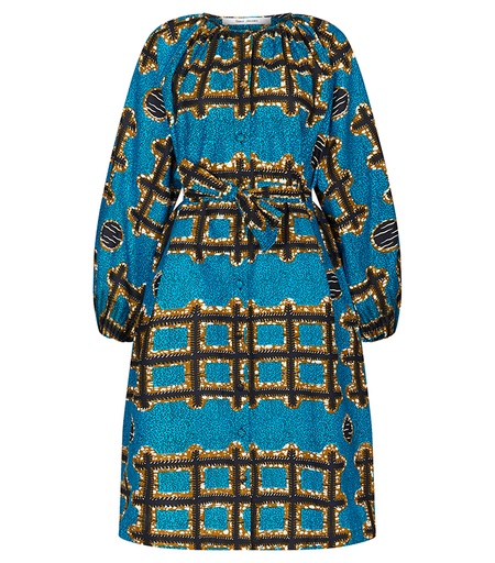 [S111F002C01] Dress with buttons (short)