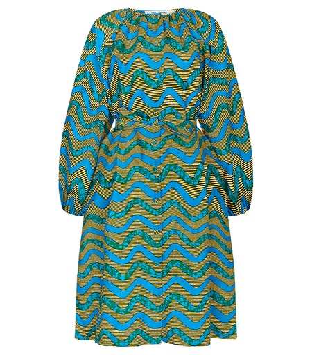 [S111F041C04] Dress with buttons (short)
