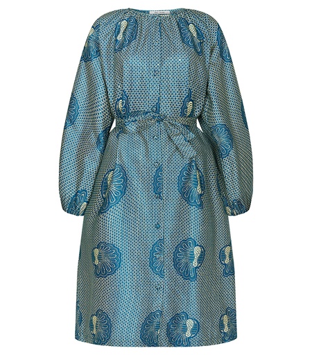 [S111F059C02] Dress with buttons (short)