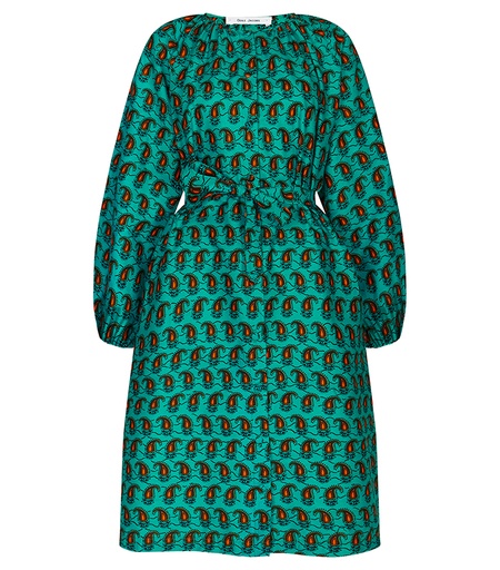 [S111F153C01] Dress with buttons (short)