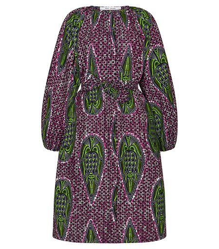[S111F064C01] Dress with buttons (short)
