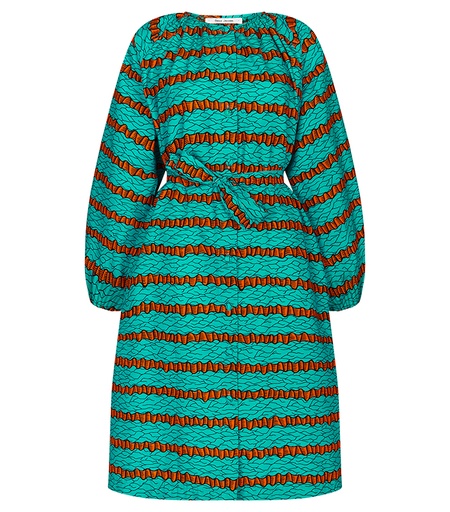 [S111F134C01] Dress with buttons (short)