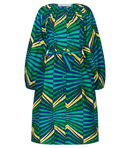 [S111F112C01] Dress with buttons (short)