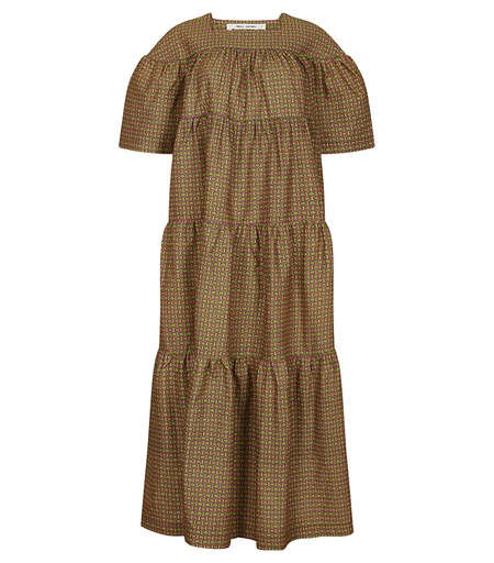 [S120F251C01] Flounce Dress (long)