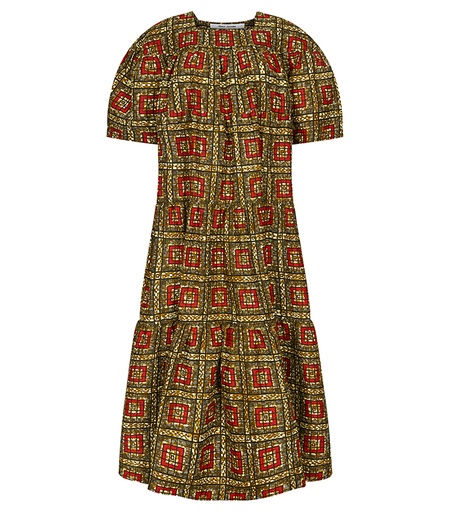[S120F051C01] Flounce Dress (long)