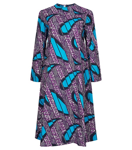 [S150F048C01] Round neck Dress