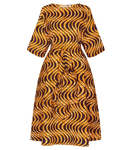 [S130F005C02] Slim waist dress