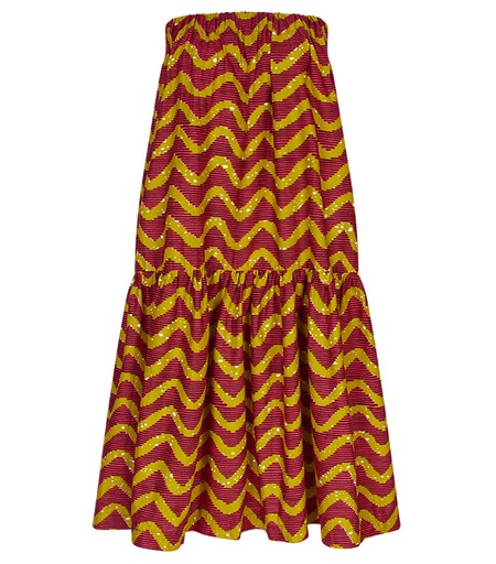 [S170F041C02] Strapless dress