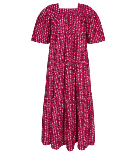 [S120F165C04] Flounce Dress (long)
