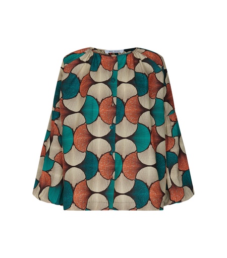 [S200F013C02] Blouse with Buttons