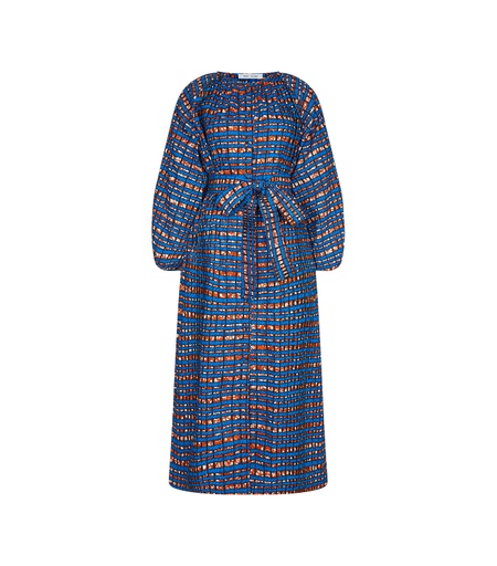 [S110F210C02] Dress with buttons (long)