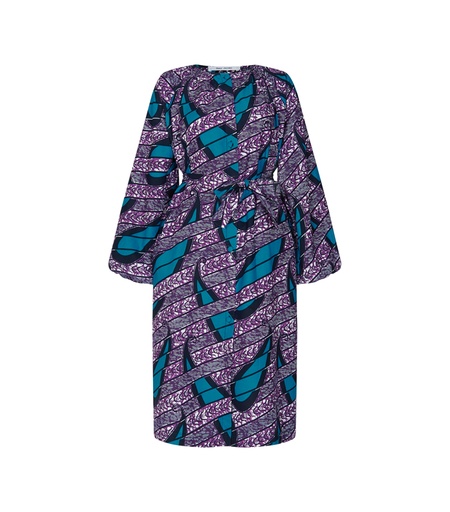 [S111F048C01] Dress with buttons (short)
